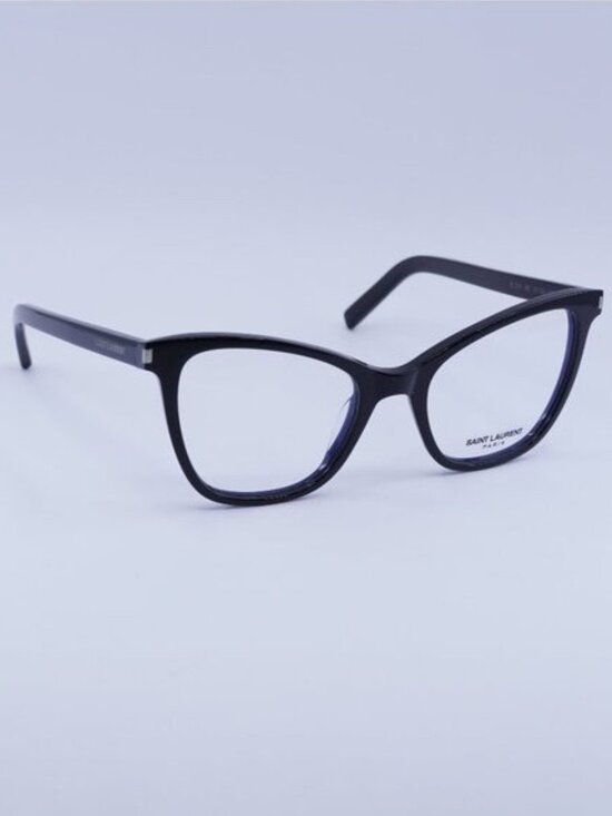 Saint Laurent SL219 001 Eyeglasses Black 51mm Cat Eye Frame main image 11